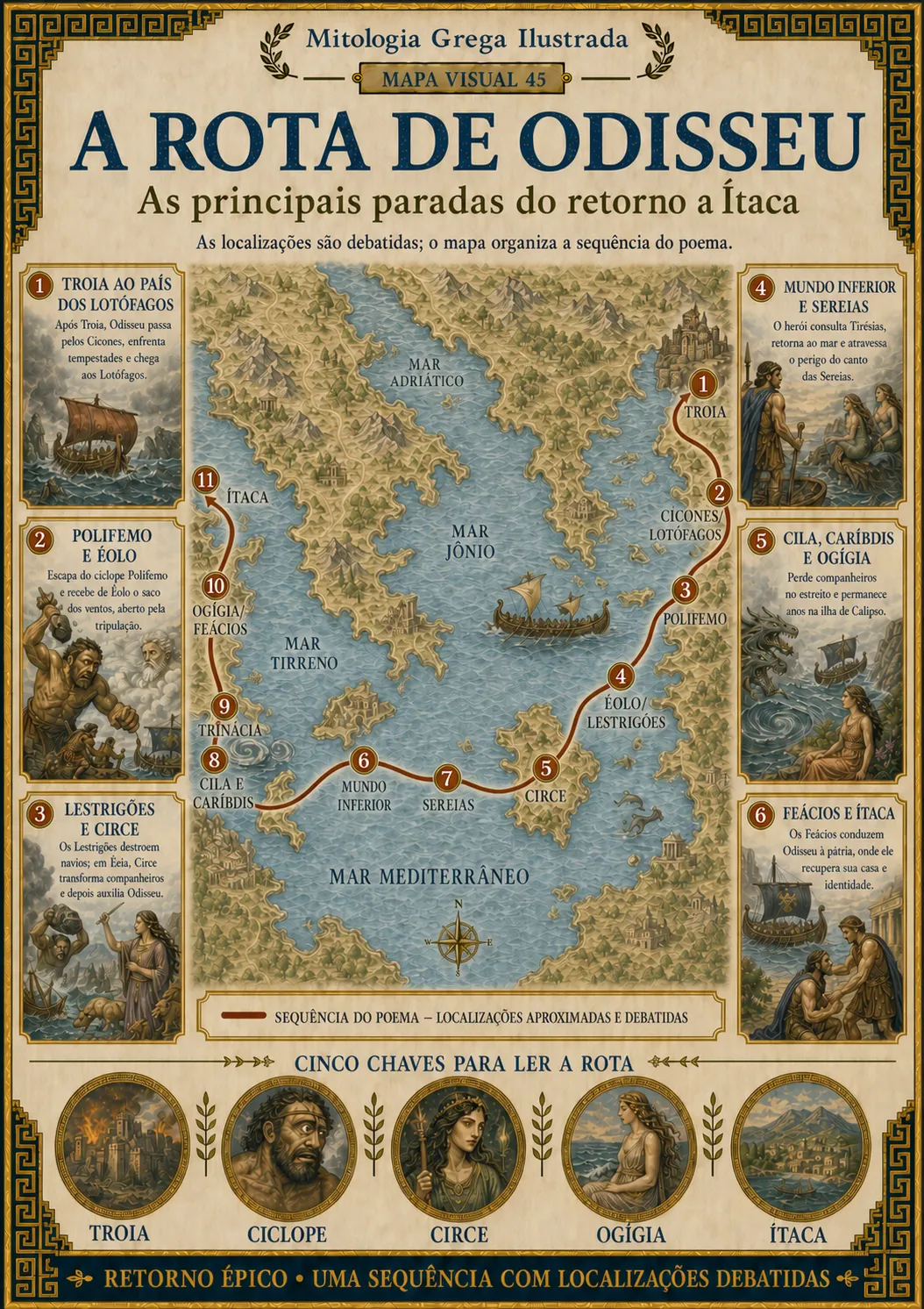 Prévia 2 da Mitologia Grega Ilustrada