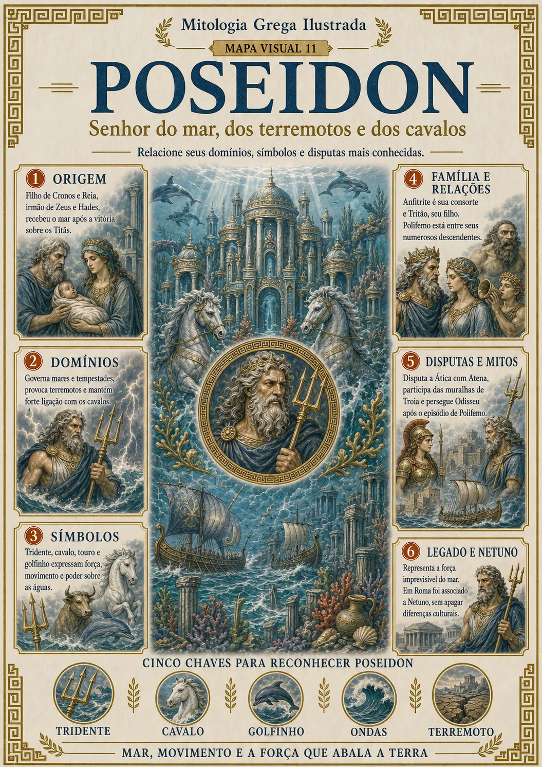 Prévia 4 da Mitologia Grega Ilustrada